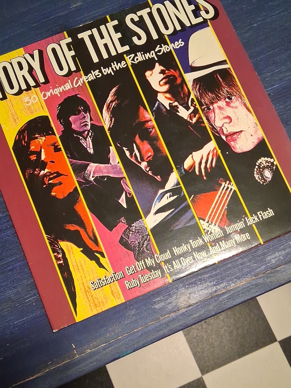 Story Of The Stones 30 Original Greats by the Rollong Stones Vinyl Record